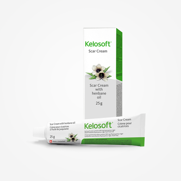 KELOSOFT | Scar Removal Cream | Plant-based | Fades Keloids, Stretch Marks, Burns